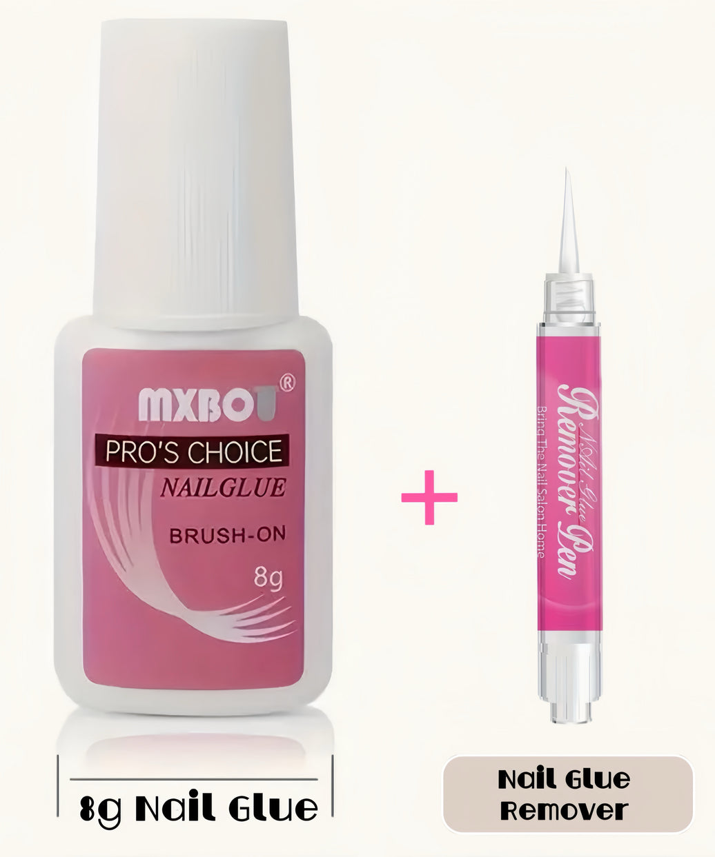 Brush-on Nail Glue Set