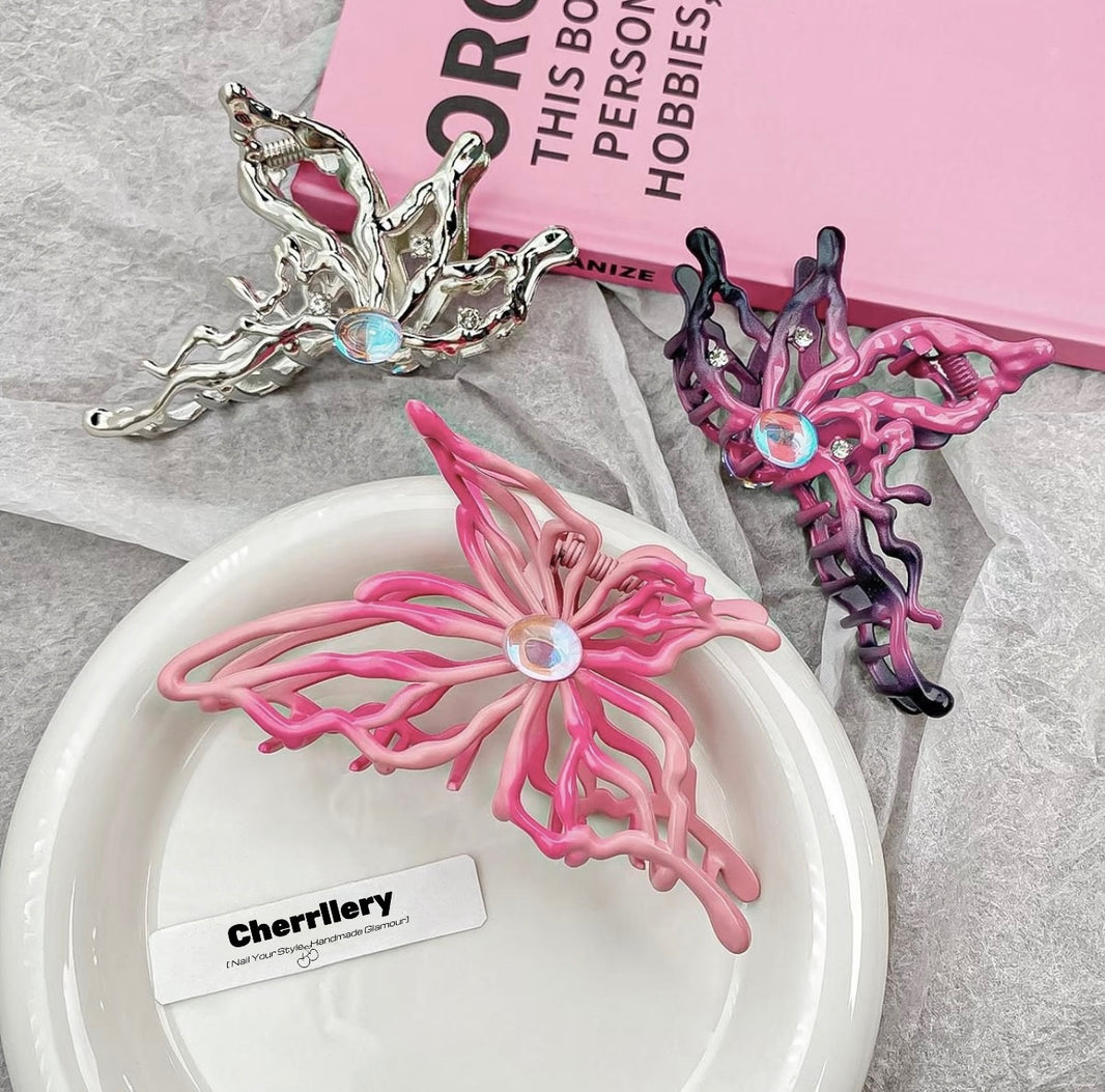 image Cyber Wings Hair Clip