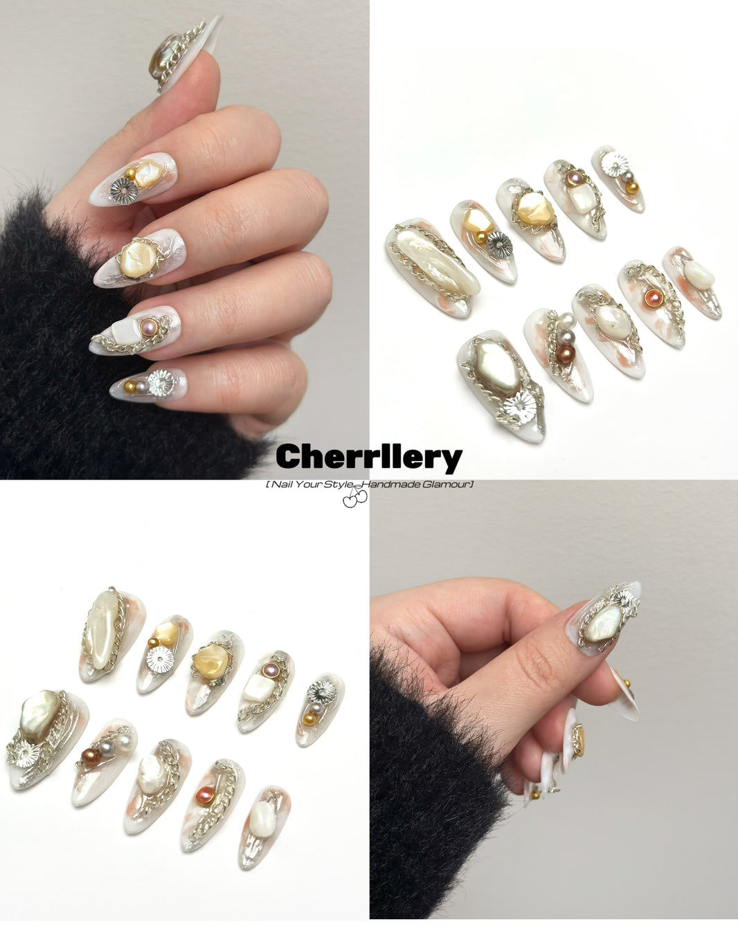 image Design 1 : White and Silver