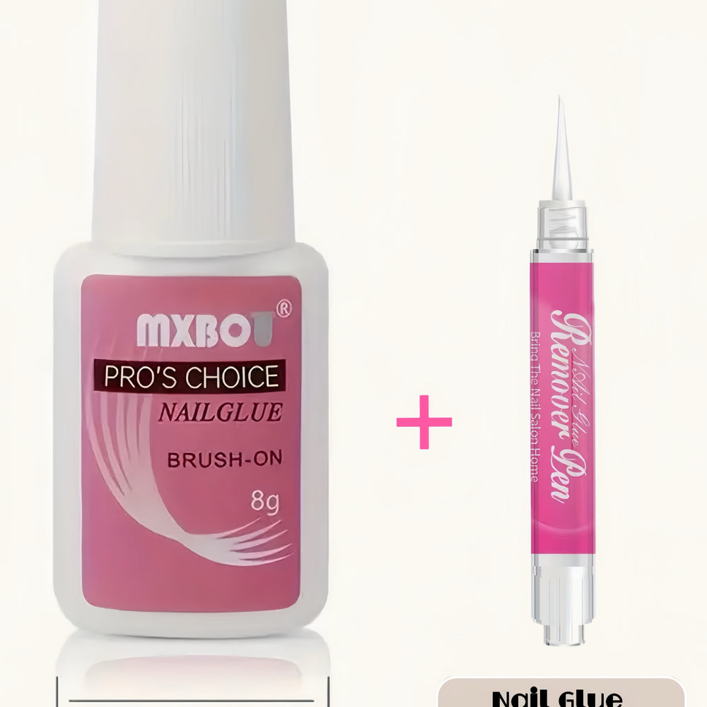Brush-on Nail Glue Set