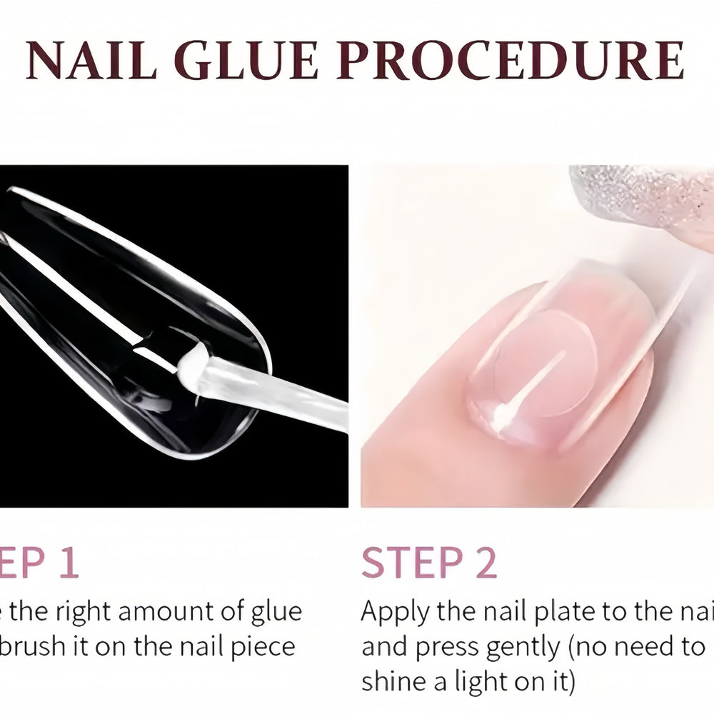 Brush-on Nail Glue Set