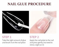 Brush-on Nail Glue Set