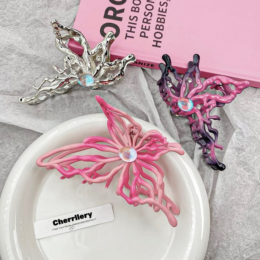 Cyber Wings Hair Clip